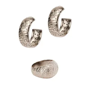 Desert Darling Earrings & Dome Ring Bundle
