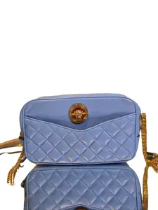 Pre-owned VERSACE Italy Crossbody Bags Medusa Napa Leather Crossbody Bag