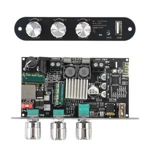 1PCS WUZHI AUDIO ZK-1001U 100W Mono Bluetooth Audio Power Amplifier Module Bass Treble Adjustable TPA3116D2 With TWS Function