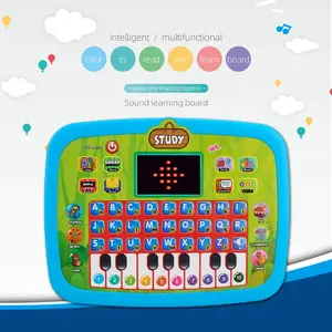 Multifunctional Early Education Machine, English Learning, Letter Number Enlightenment, Music, Fun Toy, Holiday Gift
