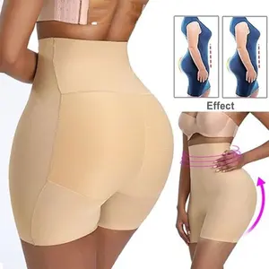 In Stock In StockHigh Waist Shaper Pads Boxer Underwear Shapewear Lifter Padded Hip Enhancer Shapewear Tummy Control Panties Shorts