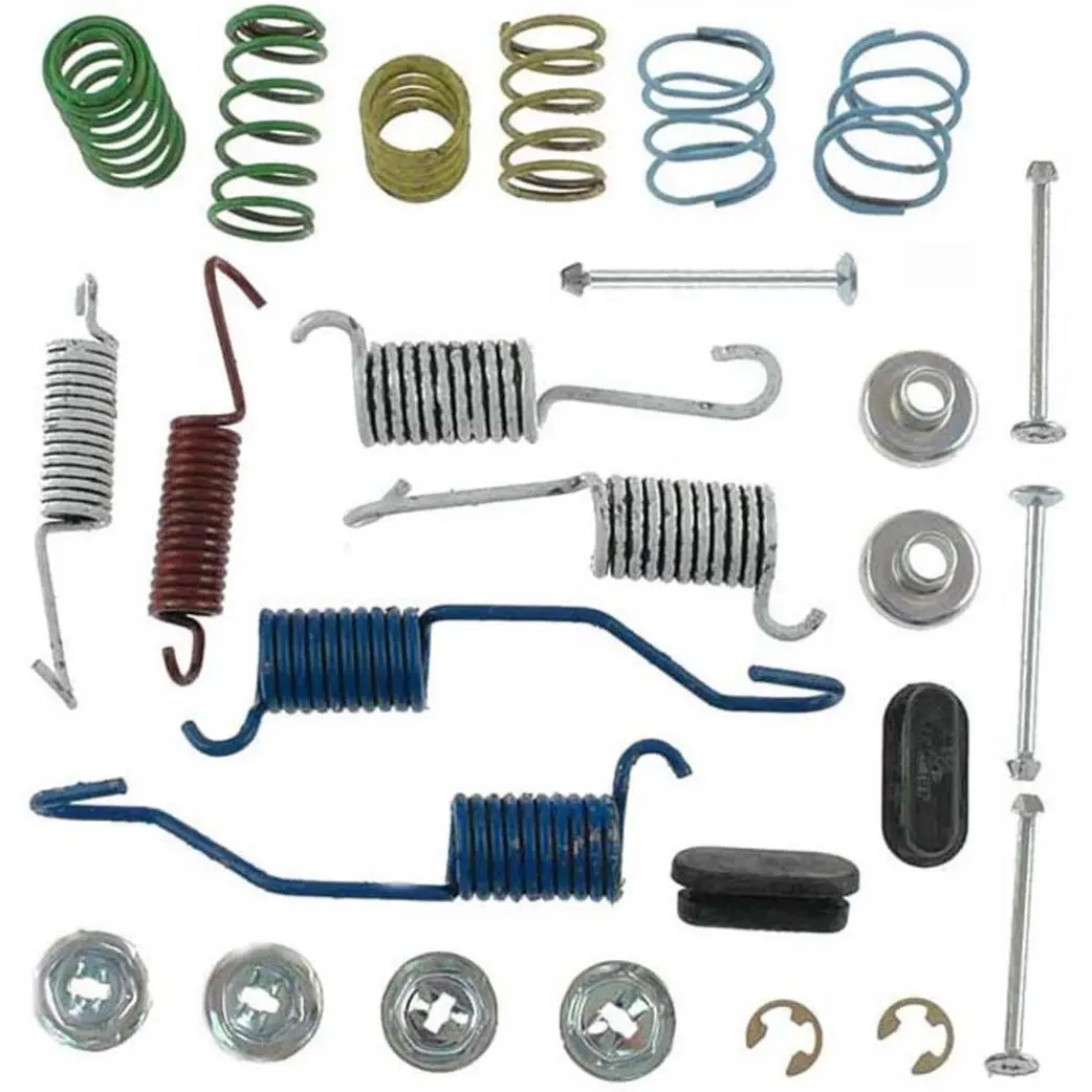 Vehicle-Specific Rear Brake Adjuster and Spring Complete Kit - 1 Kit Automotive Fastener Hardware, Necessary Components for Optimal Protection, Enhanced Safety, Extended Service Life, Necessary Hardware