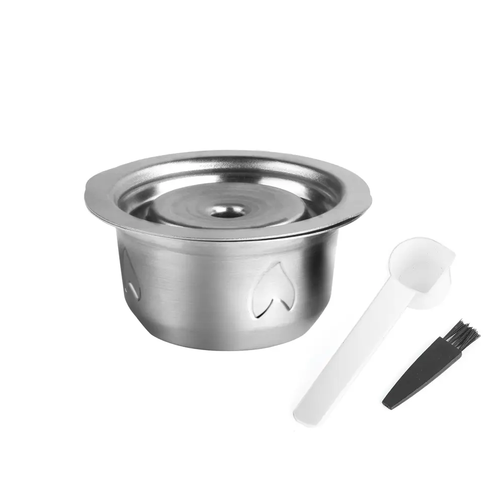 230 ml stainless steel Vertuo coffee capsule for Nespresso Vertuoline GCA1 & Delonghi ENV135 filter pod