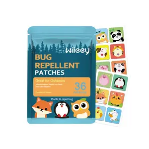 Body Care Patch Gentle Herbal Fresh Waterproof Refreshing Portable Skin Care Patch for Home and Travel