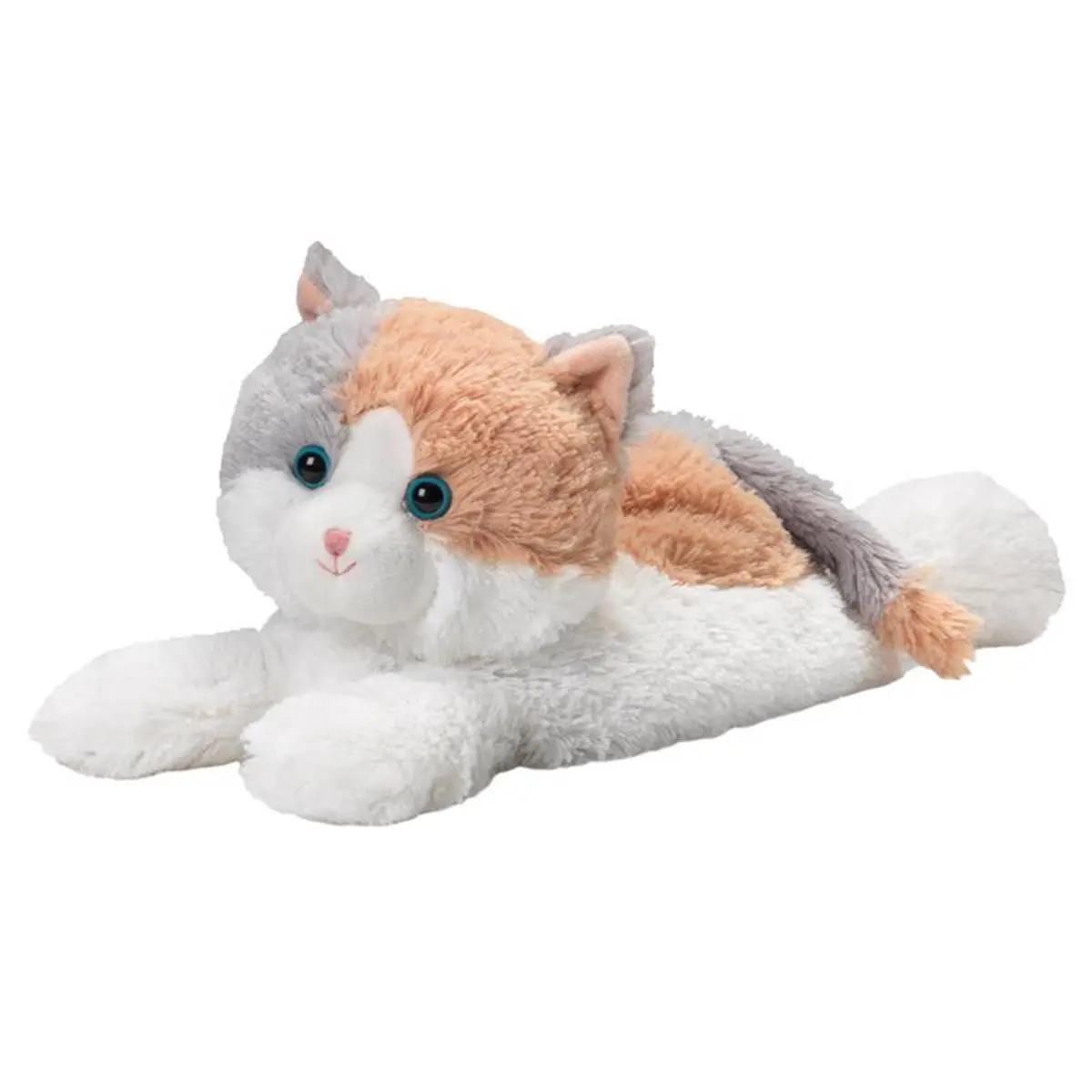 Warmies Microwavable Plush Stuffed Cat Toy - 1.64 lbs, 7h x 5w x 15l in, Lavender-Scented Heat Therapy for Soothing Warmth, Ideal Gift Cute Plush Toy for Cats