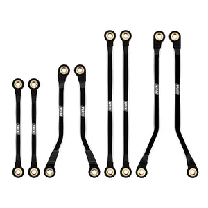 INJORA CNC Aluminum High Clearance Links Set for 1/18 TRX4M High Trail K10 F150 (4M-73)