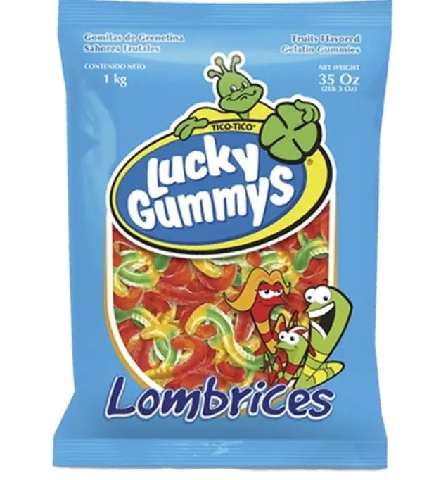 Lucky Gummys Lombrices