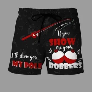 I'll Show You My Pole Sport Short Beach Shorts Swim Trunks Size S-5XLHawaiian Shirt, Summer Shorts, Gift For Him, Beach Shorts, Summer Vacation