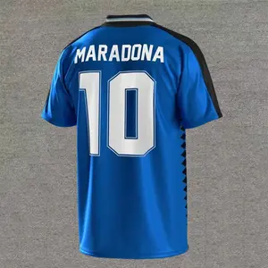 1994 Maradona No. 10 away retro classic quick-drying football jersey