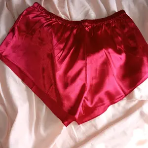 Red Satin Shorts - Soft and Comfortable for All Seasons