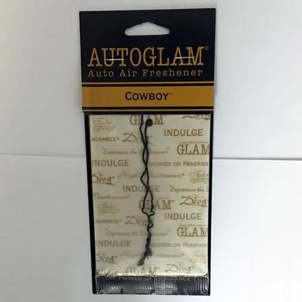 Tyler Candle AUTOGLAM(TM) Auto Air Freshener Set of 6 - Cowboy