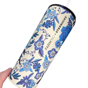 Starbucks Tumbler Farm Rio Summer 2025 floral NEW Drinkware cup