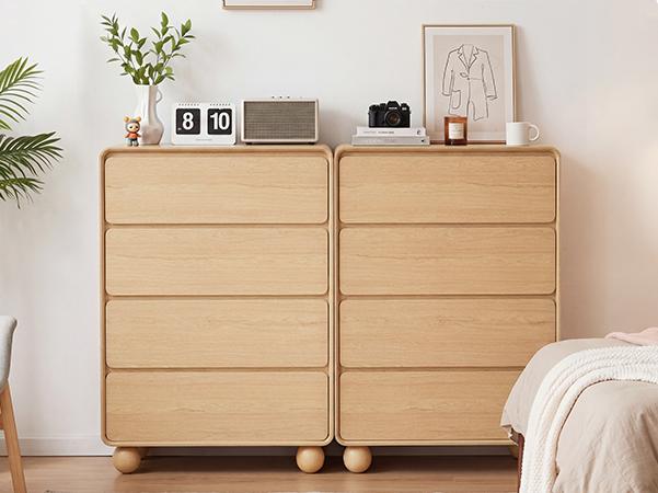 Giratree Modern 4 Drawer Dresser for Bedroom, 31" Wide Wooden Dresser Chest of Drawers, Handle Free & Curved Profile Design, Mid Century Closet Clothes Storage Organizer for Living Room Giratree Modern 4 Drawer Dresser for Bedroom, 31" Wide Wooden Dresser Chest of Drawers, Handle Free & Curved Profile Design, Mid Century Closet Clothes Storage Organizer for Living Room