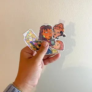 Original Baddies Magnetic Bookmarks