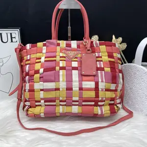 Pre-owned PRADA Nylon Shoulder Bags 7.8'' R17249 Shoulder Bag C10149226192 0107 T3 Mia