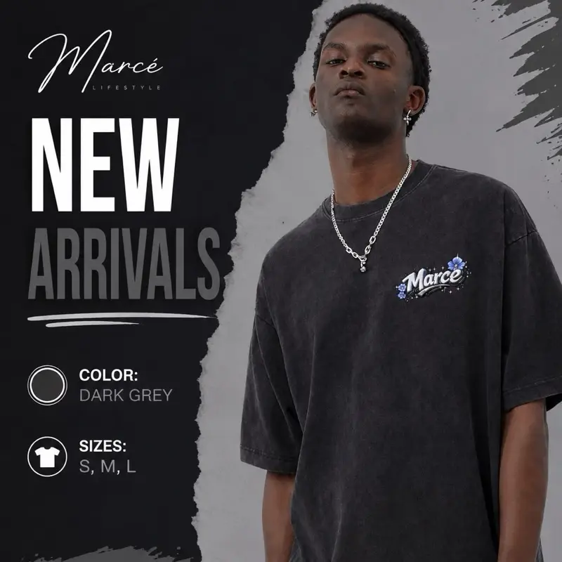 Marcé Distressed Cotton T-Shirt for Casual Daily Wear