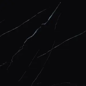 Peel and Stick Vinyl Floor Tiles Black Marble Vinyl Flooring 12''x12'' Peel and Stick Floor Tile  Laminate Flooring Tile Stickers for Bedroom Bathroom Kitchen Laundry Room 12 Pack