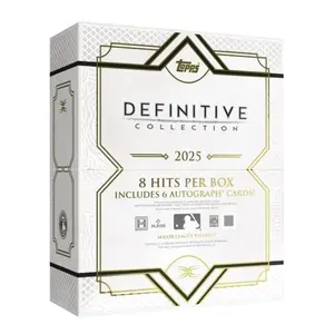 2025 Topps Definitive Collection Baseball Hobby Box
