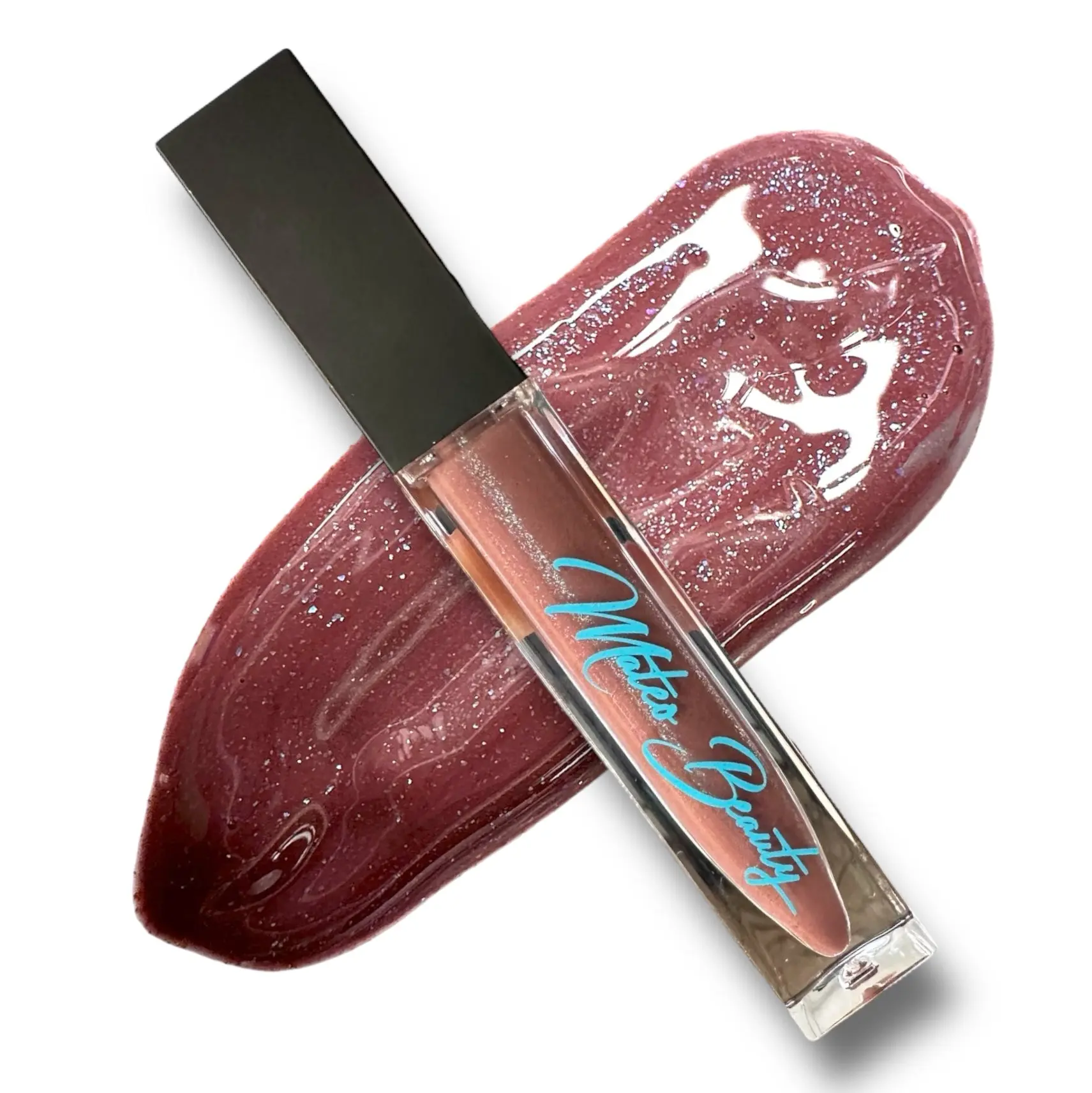 Mateo Beauty Plumping Lip Gloss with Vitamin E, Hydrating Shimmer and Shine Lip Glaze, Handcrafted Vegan Makeup for All Skin Types, 6.5ml, Lip Gloss Plumper