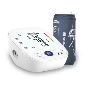 Blood Pressure Machine Adjustable Cuff Data Storage Real Time LED Display Blood Pressure Meter with Irregular Reminder