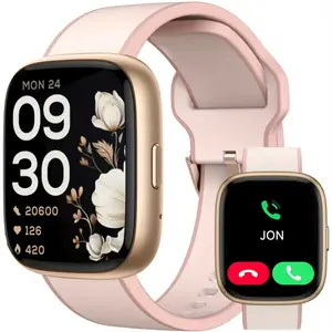 Smart Watch for Women Men, 1.83" HD Fitness Tracker, IP68 Waterproof 100+ Sport Mode Activity Tracker, iOS Android Compatible, Health Smart Watch, Gift