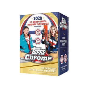 2026 Topps Chrome U.S. Winter Olympics & Paralympic Team Hopefuls Value Box