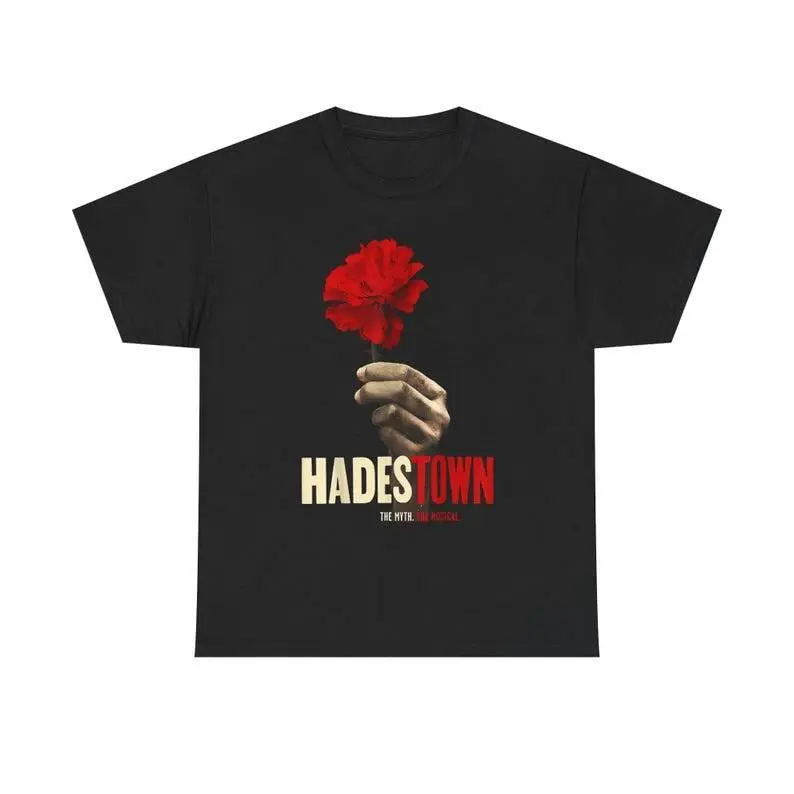 Hadestown Broadway Musical Logo T-Shirt – Black Blue Tee S-5XL