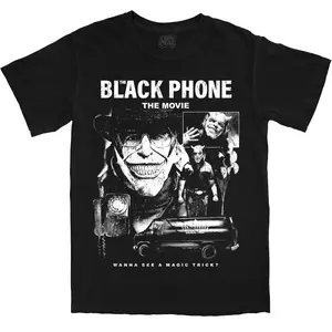 [Sale Up To 40%] The Black Phone Never Talk To Strangers - T-Shirt Gift For Fan, Women And Men