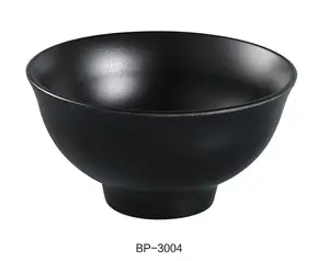 Yanco BP-3004 Black Pearl-2 Black Rice Bowl Tableware Set - 7 oz - Pack of 48