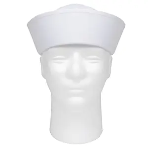 US Navy Type Sailor Hat White