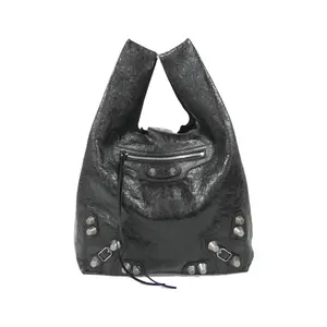 Pre-owned Balenciaga Lambskin Shoulder Bags Le Cagole Bag
