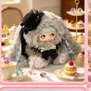 CN-XUEF Rabbit Island Tea Break Sweet Sequence 680%  Plush BLIND  Box (Hidden probability: 3/24)