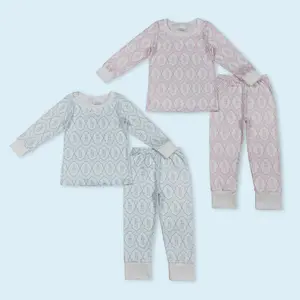 Easter bunny kids girls long sleeve pajama set