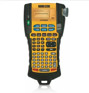 DYMO Industrial Label Maker Rhino 5200 Label Maker Time-Saving Hot Keys Prints Fast Durable For Job Sites and Heavy-Duty Labeling Jobs