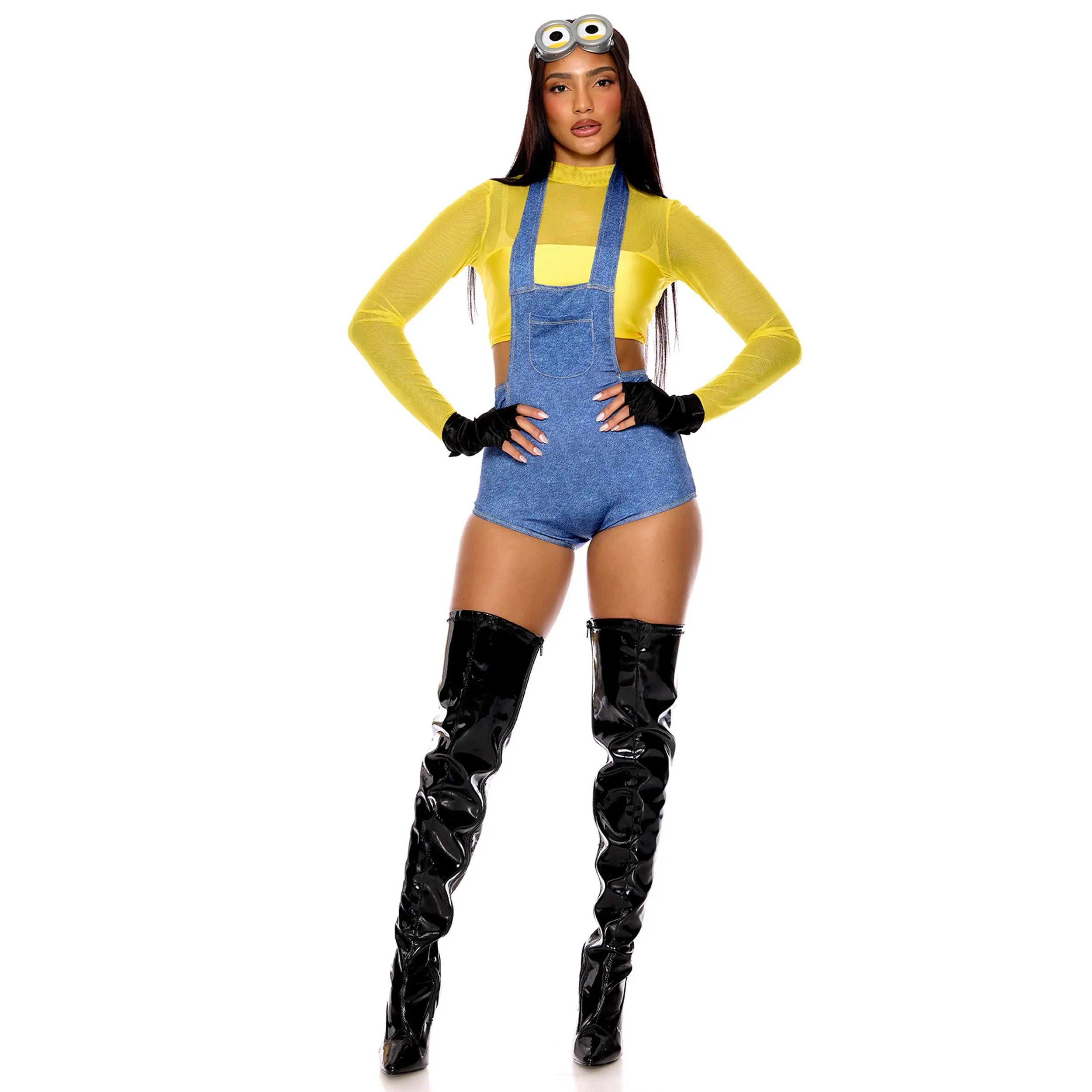 Sexy Minion Girl Movie Character Costume