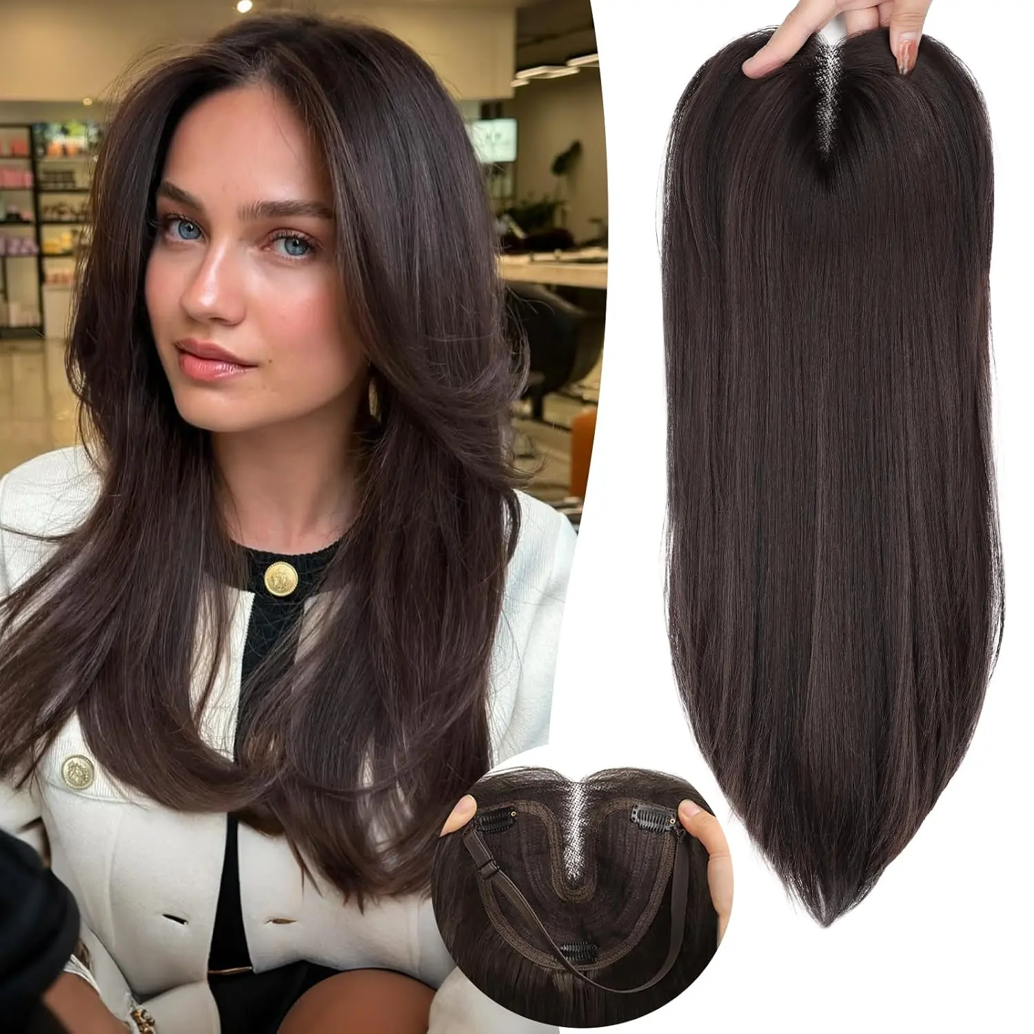 Dark brown-18inch