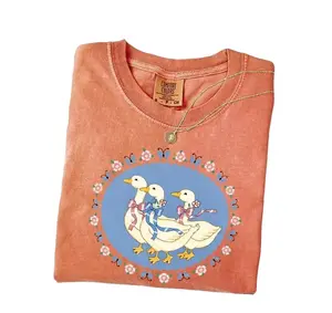 Vintage 90s Thrifted Geese Grandma Comfort Colors T Shirt | Thrifting Grandmacore Kitchen TShirt | Antique Lover Cottagecore Thrifter Tee