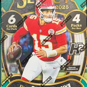 (PYT#16) (3) 2025 Panini Select H2 HOBBY Football Boxes. (32 Team Break)