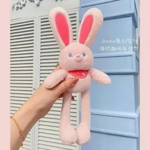 30cm Soft Stuffed Animals Kids Long Ear bunny long legs Rabbit Sleeping Cute Cartoon Plush Toy Room Decor Christmas Gifts Kids