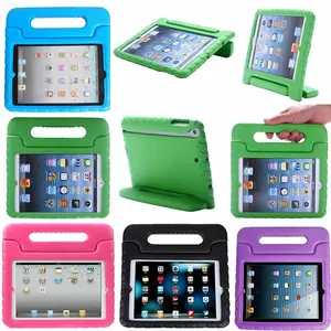 Kids Shock Proof Heavy Duty Foam Case Handle Cover Stand for iPad 2 3 4 5 6