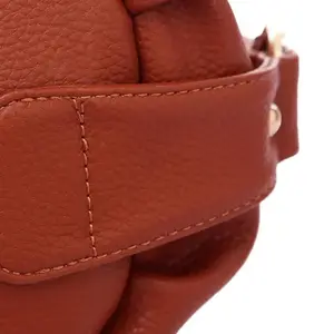 New flow rate ladies handbag, leather handbag, work shoulder bag, large luxury design