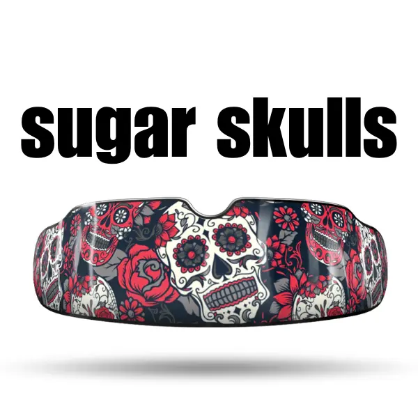 QuickFit Sugar Skulls Moldable Mouth Guard