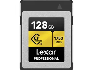Lexar 128GB Professional CFexpress Type B Card GOLD Series