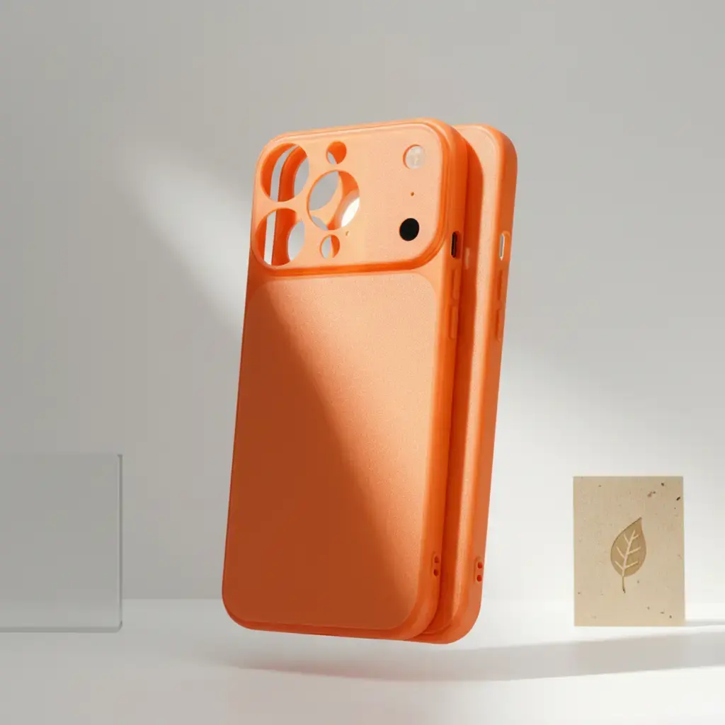 Eco-Friendly Ultra-Thin Scratch-Resistant Smartphone Casing, Handheld Cellphone Protection Case for iPhone 13 Pro/14 Pro/15 Pro/16 Pro (Instant iPhone 17 Pro Transformation Design), Devices
