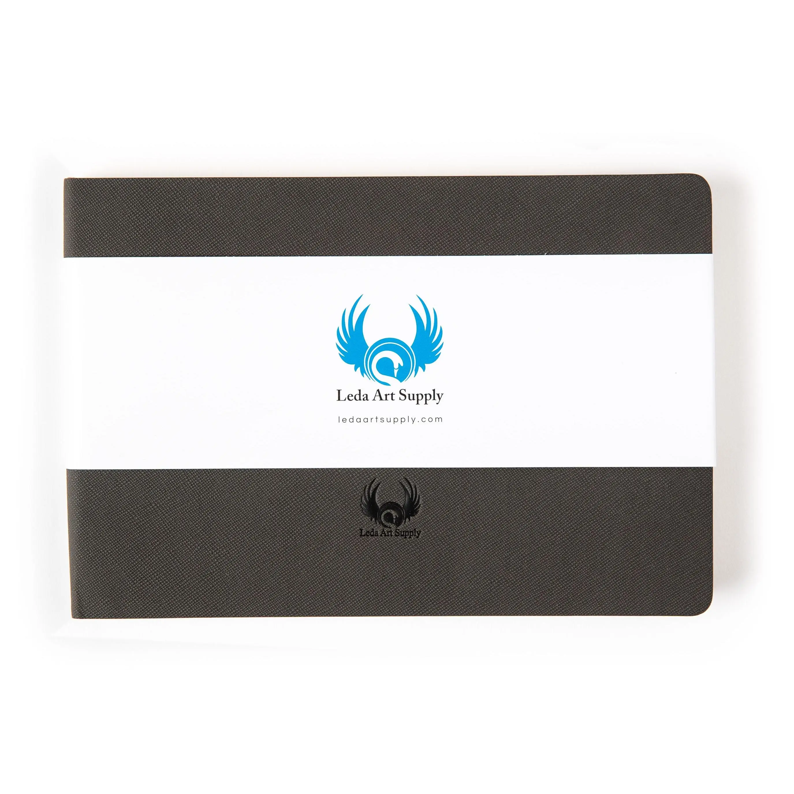 Leda Art Landscape Medium Drawing Sketchbook For Artists, 160 Blank Pages, Acid Free Premium Paper for Marker Watercolour Pencil Mixed Media, Ideal For Artists.