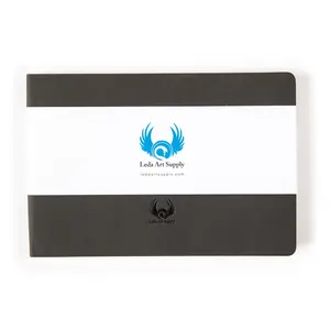 Leda Art Landscape Medium Drawing Sketchbook For Artists, 160 Blank Pages, Acid Free Premium Paper for Marker Watercolour Pencil Mixed Media, Ideal For Artists.