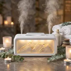 Portable Air Humidifier, Double-Spray Air Humidifier, Multifunctional Air Humidifier, USB Humidifier Machine for Home and Office