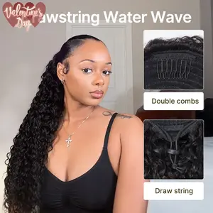 [Special Deal] Frodio 10-Sec Ponytail Hairstyle High-Density Drawstring 100% Human Hair Ponytail Hair Extensions