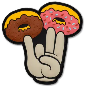 Shocker Donuts PVC Patch: Custom Tactical Patch for Military, Meme Lovers, Morale