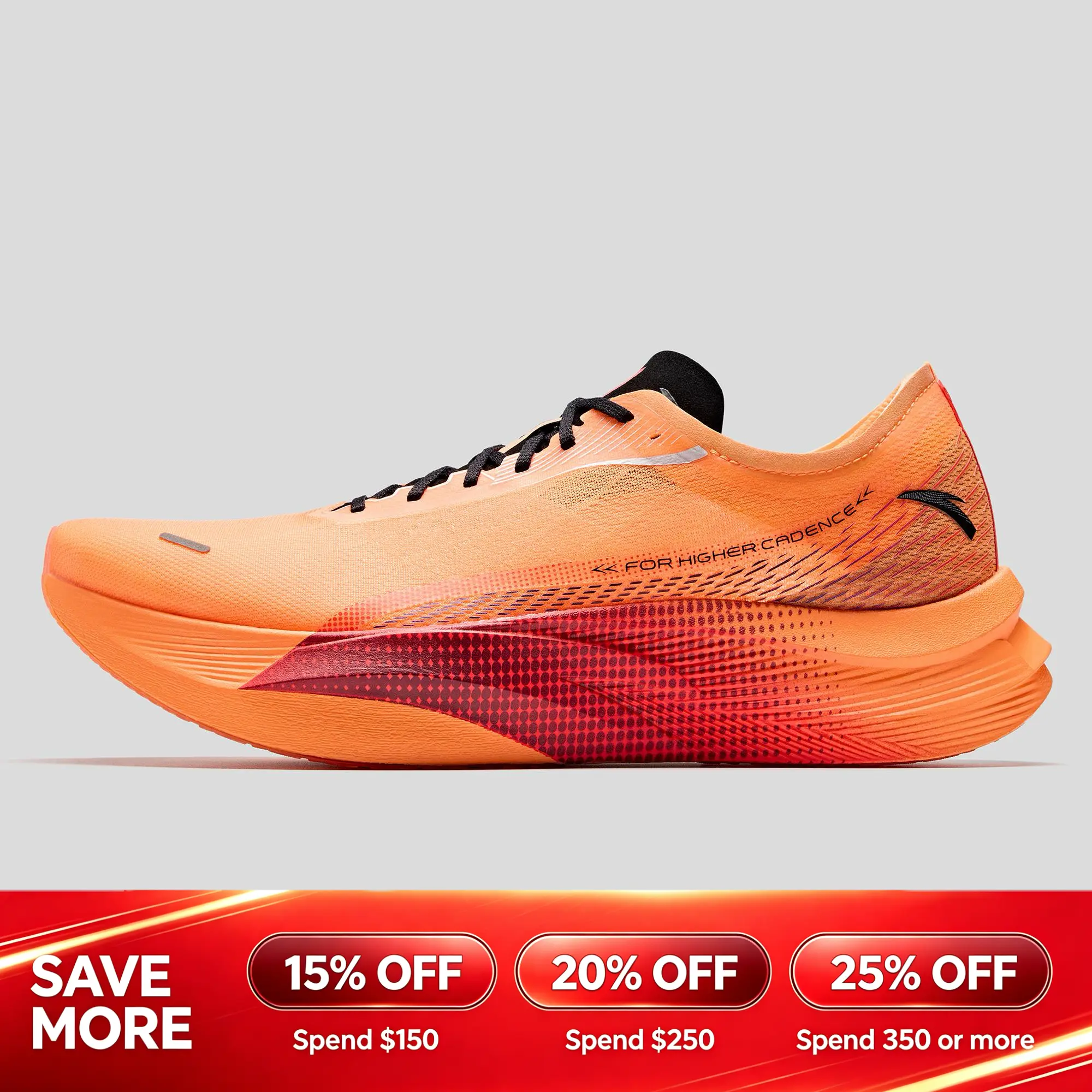ANTA MEN C202 5 GT Marathon Running Shoes Lightweight Durable Long-distance Running